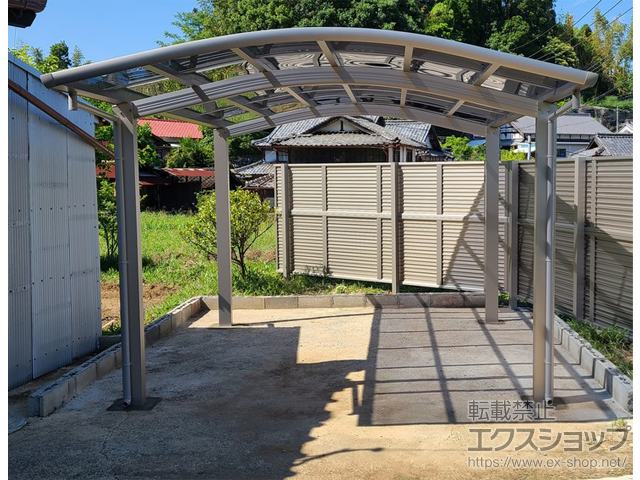 大分県豊後大野市ののカーポート レイナワンポートグラン　積雪〜20cm対応 施工例