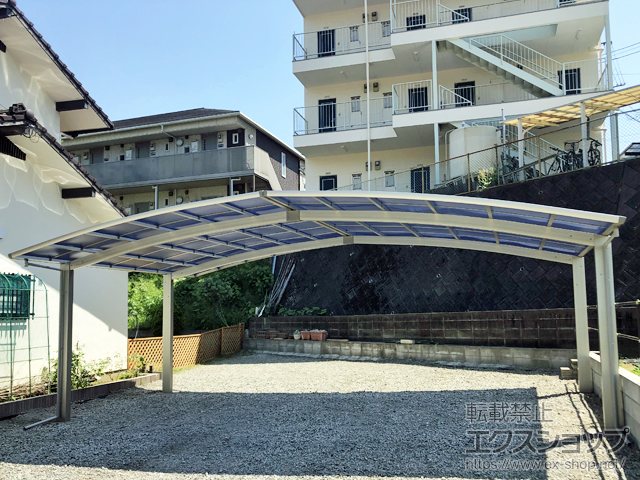 熊本県熊本市ののカーポート レイナトリプルポートグラン　積雪〜20cm対応 施工例