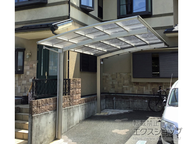 滋賀県大津市ののカーポート レイナポートグラン　積雪〜20cm対応 施工例