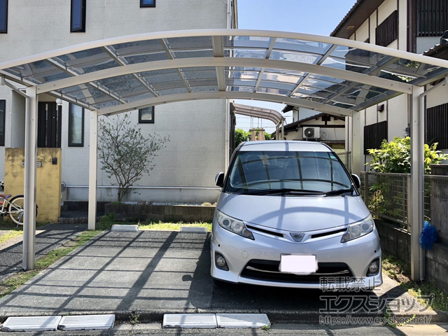 福岡県小郡市ののカーポート レイナツインポートグラン　積雪〜20cm対応 施工例