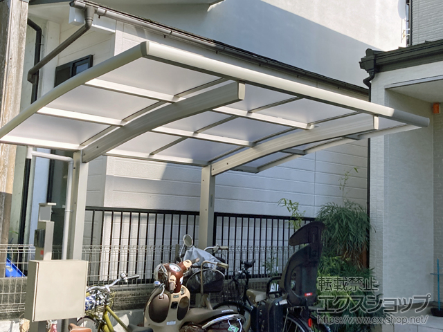 京都府京都市ののサイクルポート・駐輪場 レイナポートグランミニ 積雪〜20cm対応 施工例