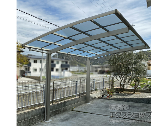 兵庫県姫路市ののカーポート レイナポートグラン　積雪〜20cm対応 施工例