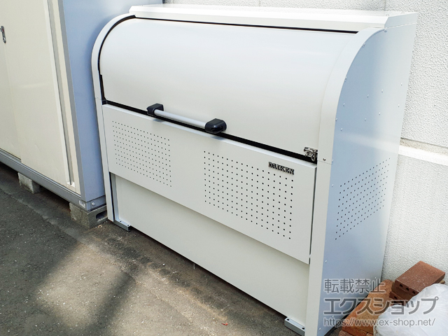 東京都東久留米市ののゴミステーション クリーンストッカー CKE-R1305型 （容量600L） 施工例
