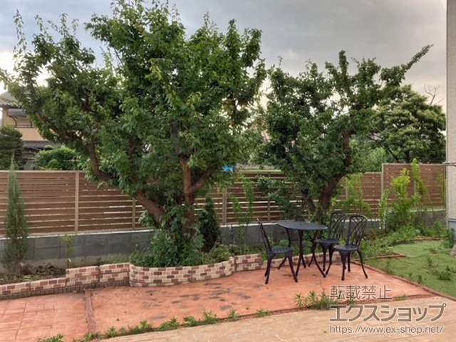 ���쌧�{��s��LIXIL(���N�V��)�̃t�F���X�E��E�� ���N�n�C�t�F���X �t���[�|�[���^�C�v �{�H��