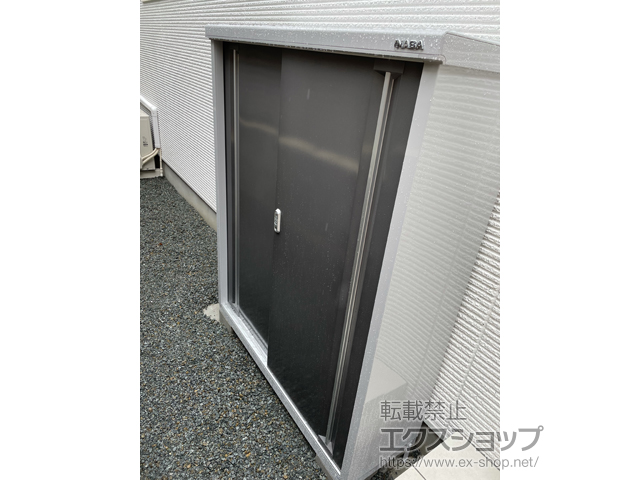 兵庫県神戸市のの物置・屋外倉庫 シンプリー 一般型 1320×415×1603 施工例