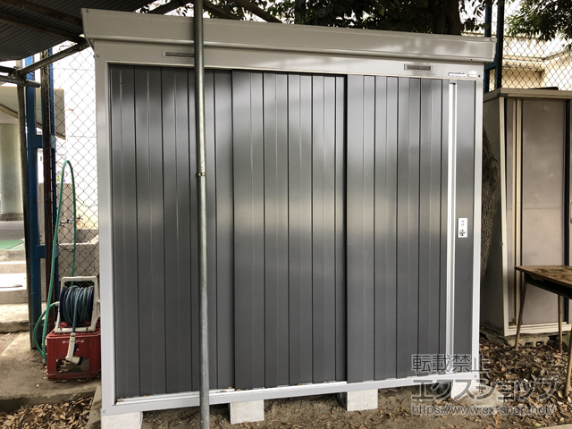 埼玉県川口市のの物置・屋外倉庫 ネクスタ 一般型 2210×1370×2075 NXN-30S-PG 施工例