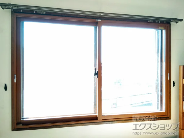 大阪府東大阪市のLIXIL リクシル（トステム）の内窓（二重窓・二重サッシ） インプラス 引違い窓 2枚建 施工例
