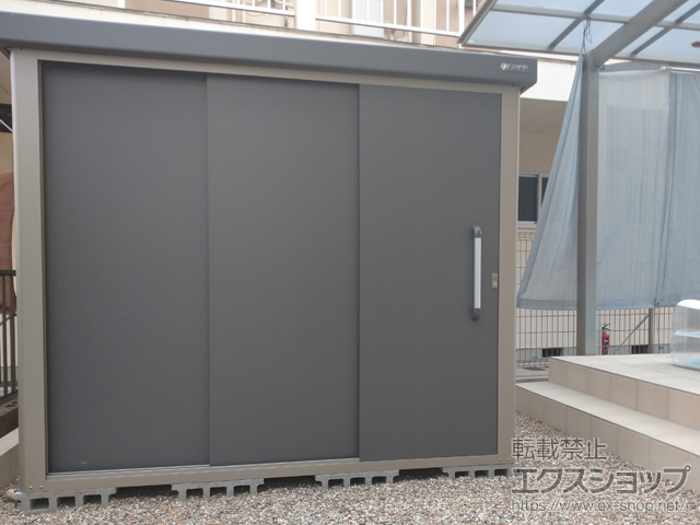 愛知県名古屋市のの物置・屋外倉庫 エスケーエイト SK8-100 一般型 2200×1600×1940 SK8-100-GK 施工例