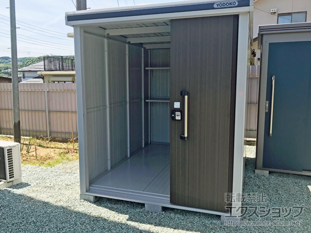 宮城県仙台市のの物置・屋外倉庫 エルモ 一般型 1870×2570×2116 LMD-1825-DW 施工例