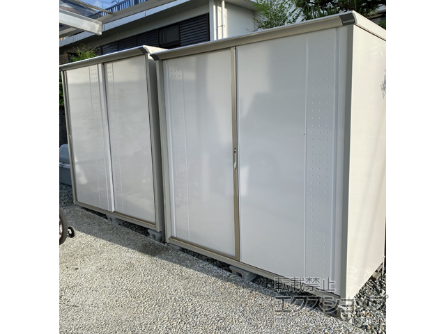 徳島県美馬市のの物置・屋外倉庫 グランプレステージジャンプ 1879×900×1900（GP-199A-F） GP-199A-F-SW 施工例