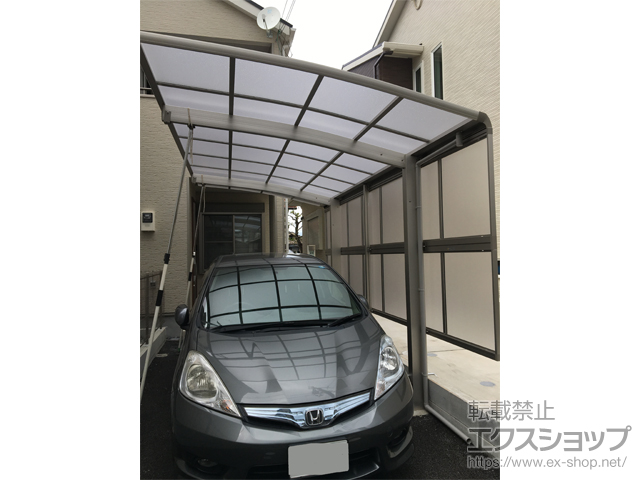 大阪府枚方市ののカーポート プレシオスポート 積雪〜20cm対応 施工例