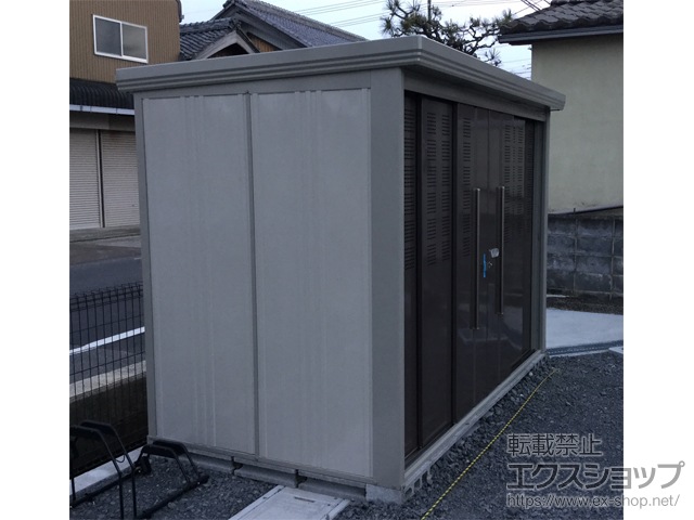 三重県伊賀市ののゴミステーション クリーンキーパー 一般型 結露減少型（CK-Z2915） CK-Z2915-B 施工例