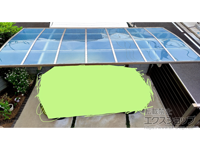 神奈川県横浜市ののカーポート レイナポートグラン　積雪〜20cm対応 施工例