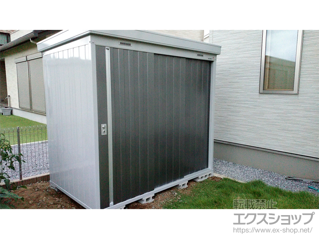栃木県小山市のの物置・屋外倉庫 ネクスタ 一般型 2210×1370×2075 NXN-30S-PG 施工例
