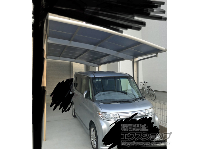 埼玉県さいたま市ののカーポート レイナポートグラン　積雪〜20cm対応 施工例