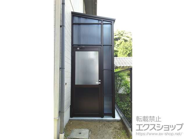 島根県出雲市ののストックヤード ストックヤードII 片側ドア付きタイプ 積雪〜20?対応 施工例