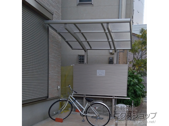 福岡県福岡市ののサイクルポート・駐輪場 レイナポートグランミニ 積雪〜20cm対応 施工例