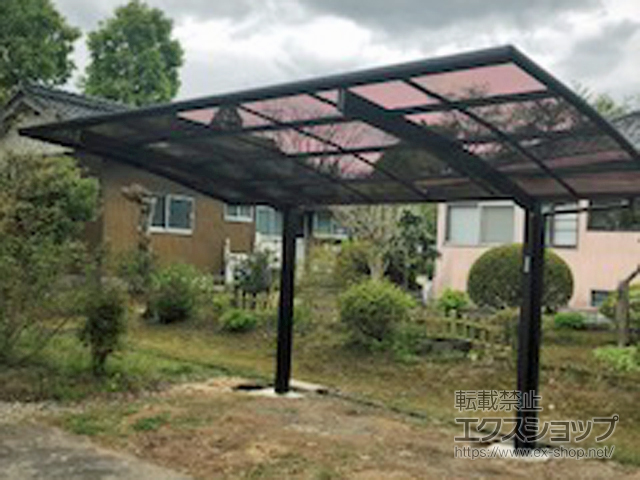 岐阜県恵那市ののカーポート レイナポートグラン　積雪〜20cm対応 施工例