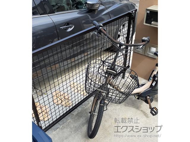 大阪府交野市ののフェンス・柵 アルメッシュフェンス3型 フリーポールタイプ 施工例