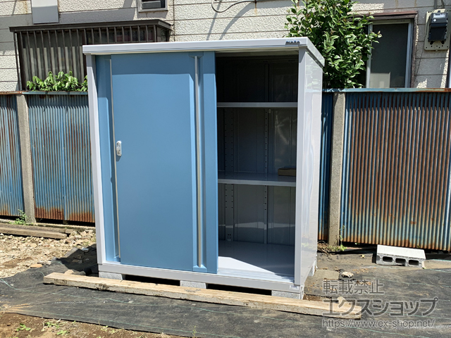 千葉県市川市のの物置・屋外倉庫 シンプリー 一般型 1520×755×1603（MJX-157D-P） MJX-157D-P-AB 施工例