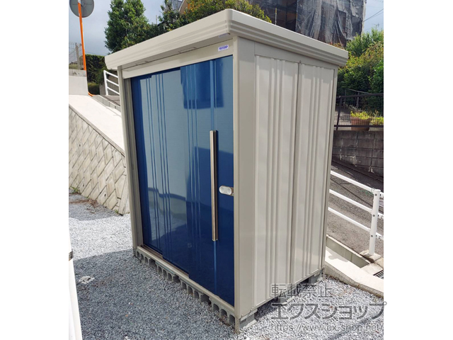 福岡県福津市のの物置・屋外倉庫 Mr.ストックマンダンディ 一般型 1832×1222×2110 ND-1812-DB 施工例