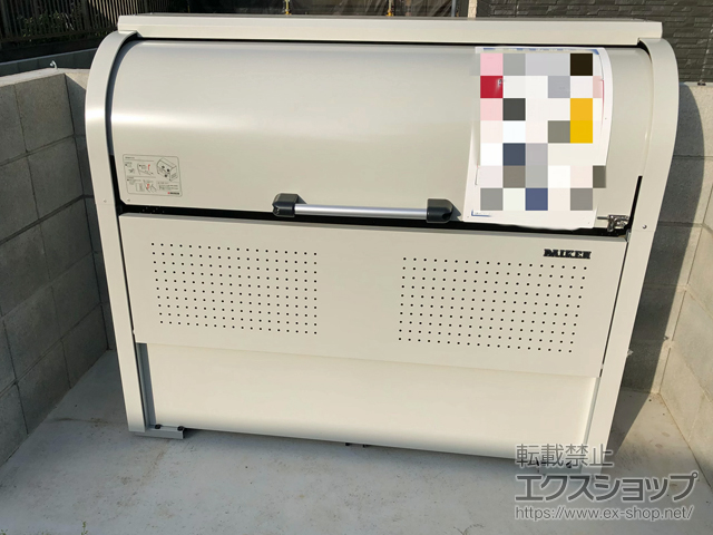 埼玉県さいたま市ののゴミステーション クリーンストッカー CKE-R1305型 （容量600L） 施工例