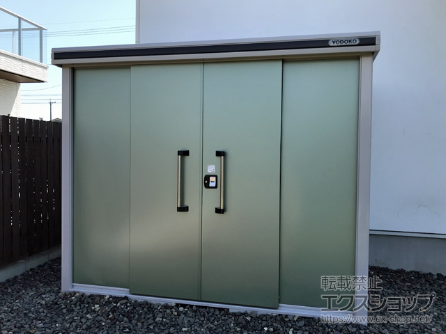 岐阜県瑞穂市のの物置・屋外倉庫 エルモ 一般型 2570×1520×2120 LMD-2515-EG 施工例