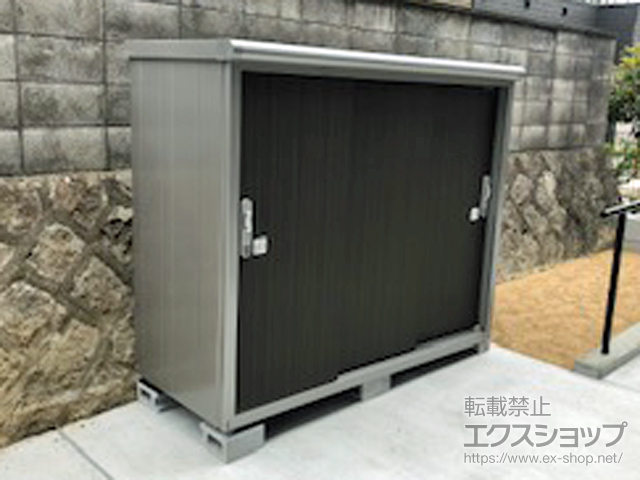 兵庫県川西市のの物置・屋外倉庫 エスモ 一般型 1797×750×1501（ESE-1807E） ESE-1807E-DW 施工例