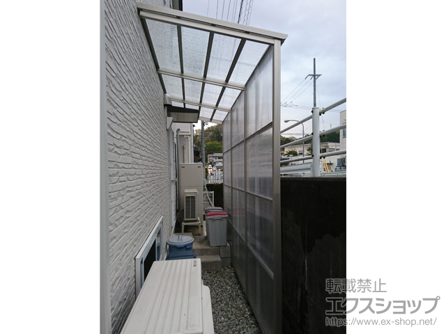 岐阜県高山市ののストックヤード ストックヤードII オープンタイプ 積雪〜50cm対応 施工例