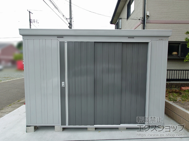 宮城県富谷市のの物置・屋外倉庫 ネクスタ 一般型  3470×1790×2375 NXN-62H-PG 施工例