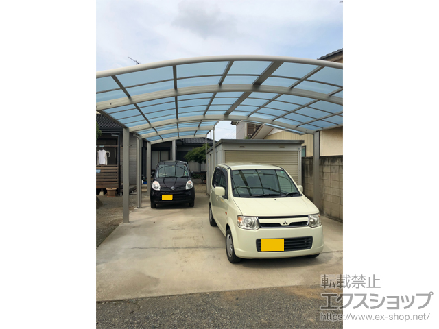 埼玉県深谷市ののカーポート レイナツインポートグラン　積雪〜20cm対応 施工例