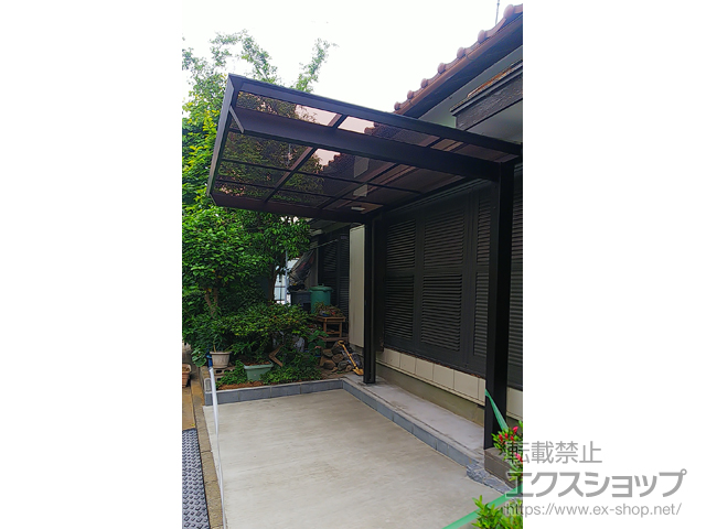 埼玉県さいたま市ののサイクルポート・駐輪場 セルフィ ミニ 積雪〜20cm対応 施工例