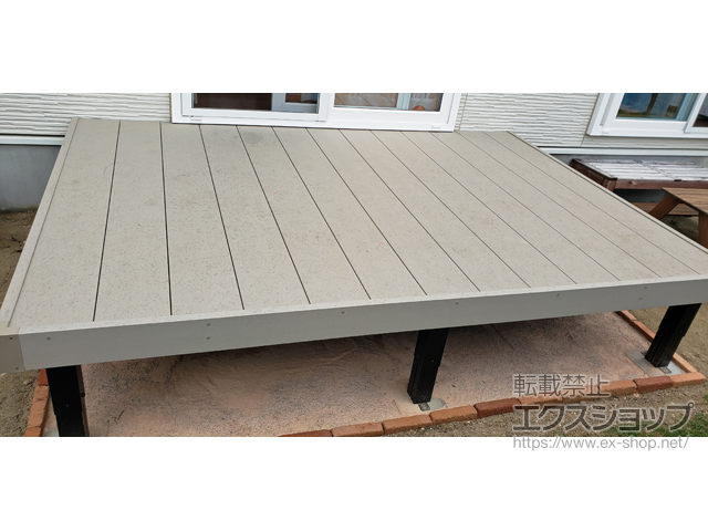 宮城県仙台市ののウッドデッキ リウッドデッキ 200 施工例