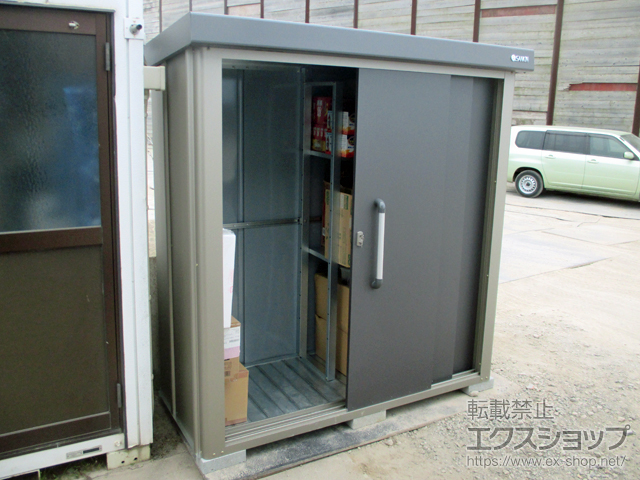 長崎県長崎市のの物置・屋外倉庫 エスケーエイト SK8-50 一般型 1800×800×1940 SK8-50-GK 施工例