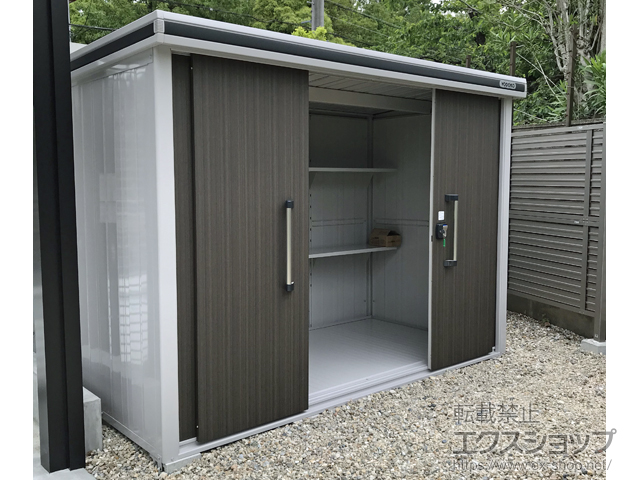 愛知県名古屋市のの物置・屋外倉庫 エルモ 一般型 2920×1520×2120 LMD-2915-DW 施工例