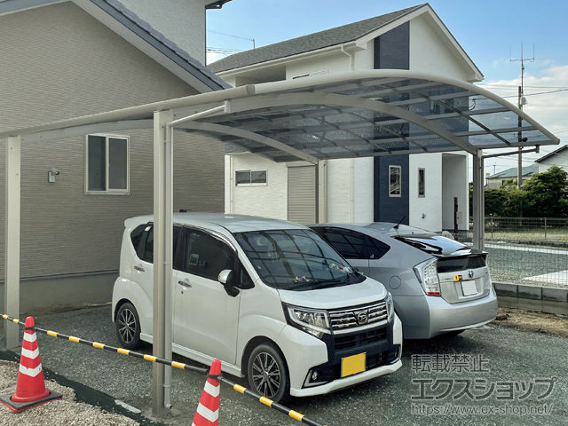 福岡県柳川市ののカーポート レイナツインポートグラン　積雪〜20cm対応 施工例