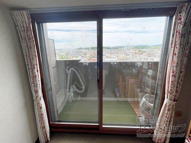 宮城県名取市のの二重窓（内窓） インプラス 引違い窓 2枚建 施工例