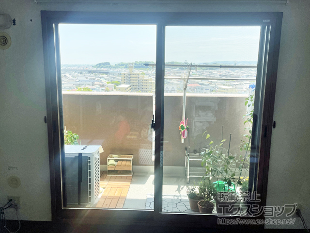 宮城県名取市のの二重窓（内窓） インプラス 引違い窓 2枚建 施工例