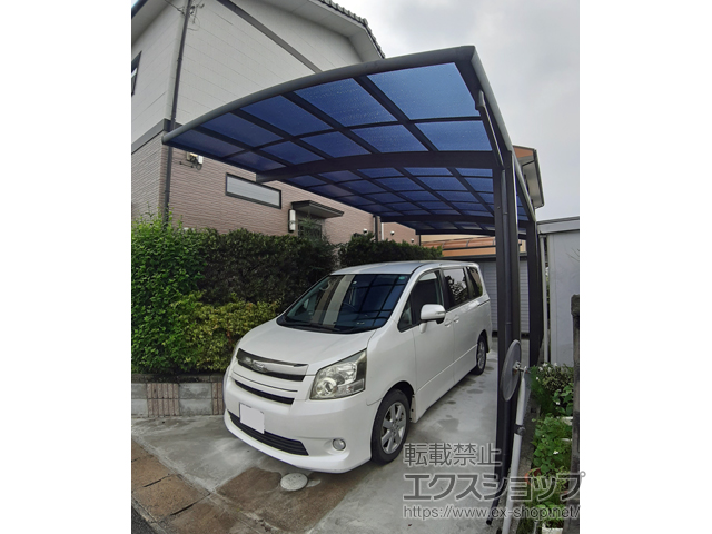 愛知県一宮市ののカーポート レイナポートグラン 延長　積雪〜20cm対応 施工例