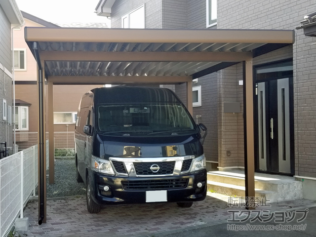 岩手県紫波郡紫波町ののフェンス・柵 ハイグリッドフェンスUF8型　フルーポール仕様 施工例