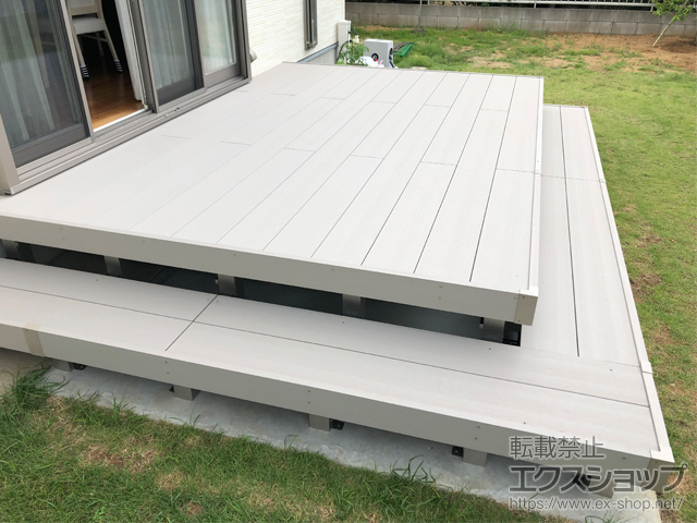 茨城県潮来市ののウッドデッキ リウッドデッキ 200 施工例