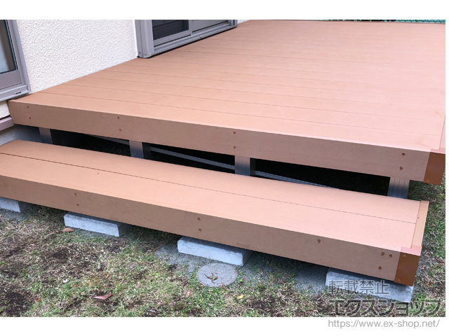 東京都調布市ののウッドデッキ リウッドデッキ 200 施工例