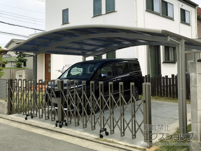 大阪府堺市ののカーポート レイナツインポートグラン　積雪〜20cm対応 施工例