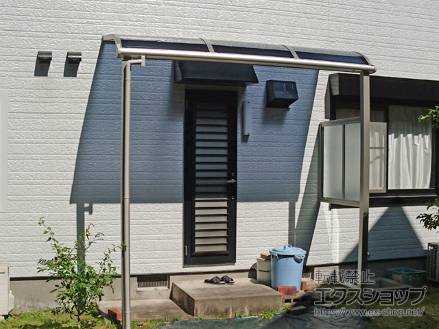 大分県日田市ののテラス屋根 ソラリア R型 テラスタイプ 単体 積雪〜20cm対応 施工例