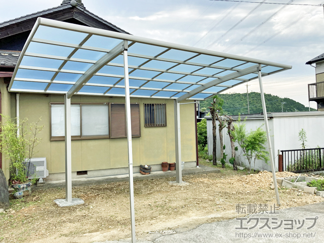 岐阜県岐阜市ののカーポート レイナポートグラン　積雪〜20cm対応 施工例