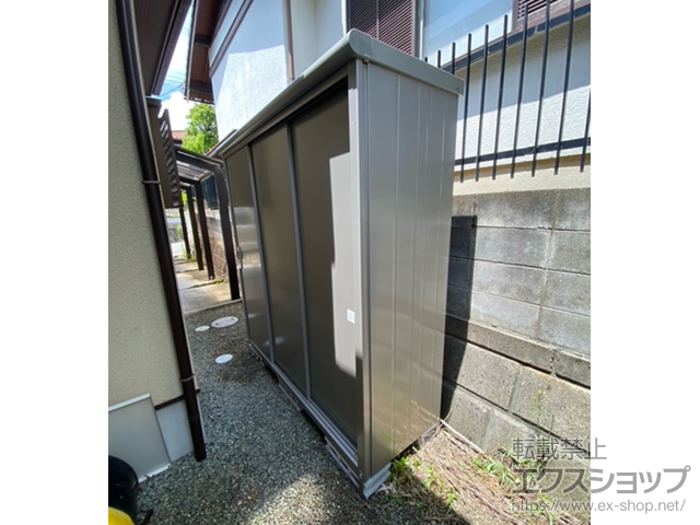 兵庫県川西市のの物置・屋外倉庫 エスモ 一般型 1950×650×1959 ESE-1906A-SS 施工例