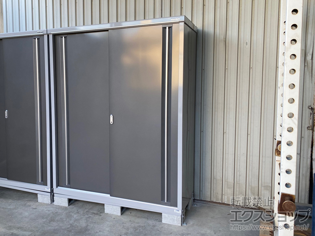 和歌山県海南市のの物置・屋外倉庫 シンプリー 一般型 1320×615×1903（MJX-136E） MJX-136E-PG 施工例