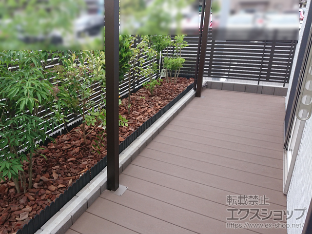 栃木県宇都宮市ののウッドデッキ リウッドデッキ 200 施工例