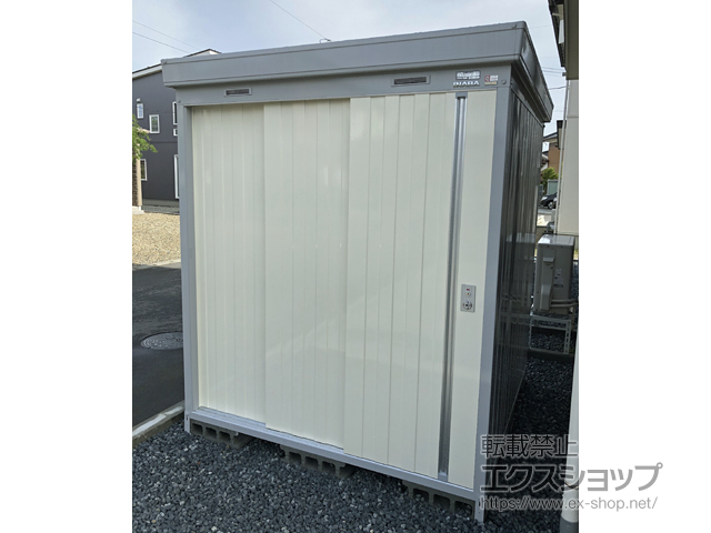 新潟県新潟市のの物置・屋外倉庫 ネクスタ 多雪地型　1790×1790×2075 NXN-32S-FW 施工例