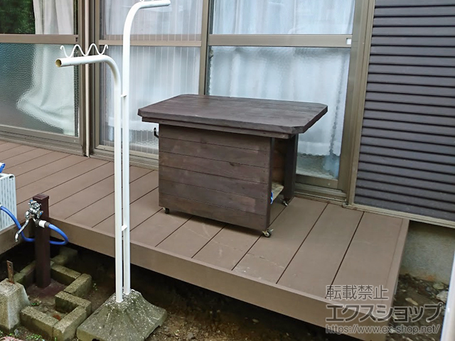 大分県大分市ののウッドデッキ マージウッドデッキ 施工例